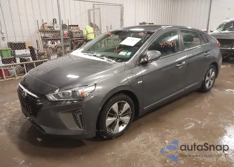 2019 Hyundai Ioniq Plug-In Hybrid из США, поврежденный, VIN KMHC65LD6KU172192